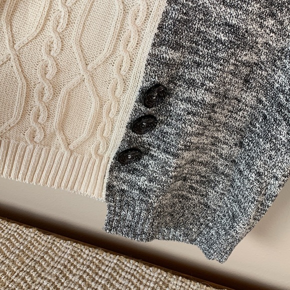 NWOT Women’s Soft Surroundings Cable Knit Sweater Size Medium - Picture 3 of 8